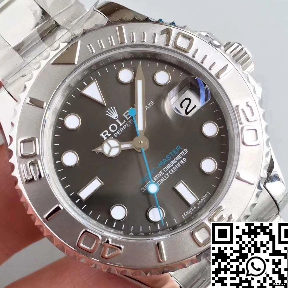 268622 Master AR Rolex 37mm Yacht Anthracite Dial Factory 1117